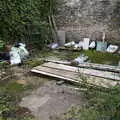 A good collection of toilets in a derelict building, A Trip to Manorhamilton, County Leitrim, Ireland - 11th August 2021