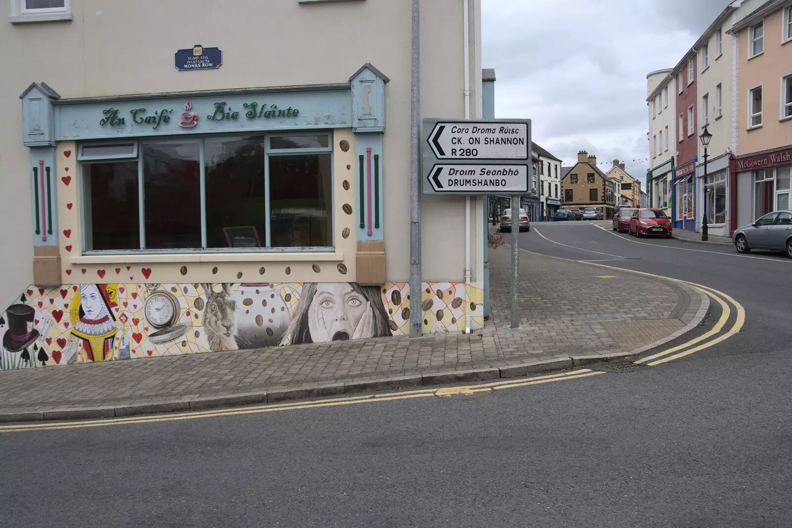 An Caifé Bia Sláinte has sadly closed down, from A Trip to Manorhamilton, County Leitrim, Ireland - 11th August 2021