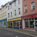 Empty shops on Temple Lane, A Trip to Manorhamilton, County Leitrim, Ireland - 11th August 2021