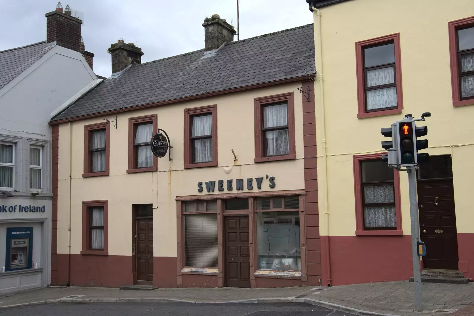 Outside at Sweeney's, from A Trip to Manorhamilton, County Leitrim, Ireland - 11th August 2021