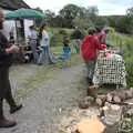 Fred gets some food at Philly and Davida's, A Trip to Manorhamilton, County Leitrim, Ireland - 11th August 2021