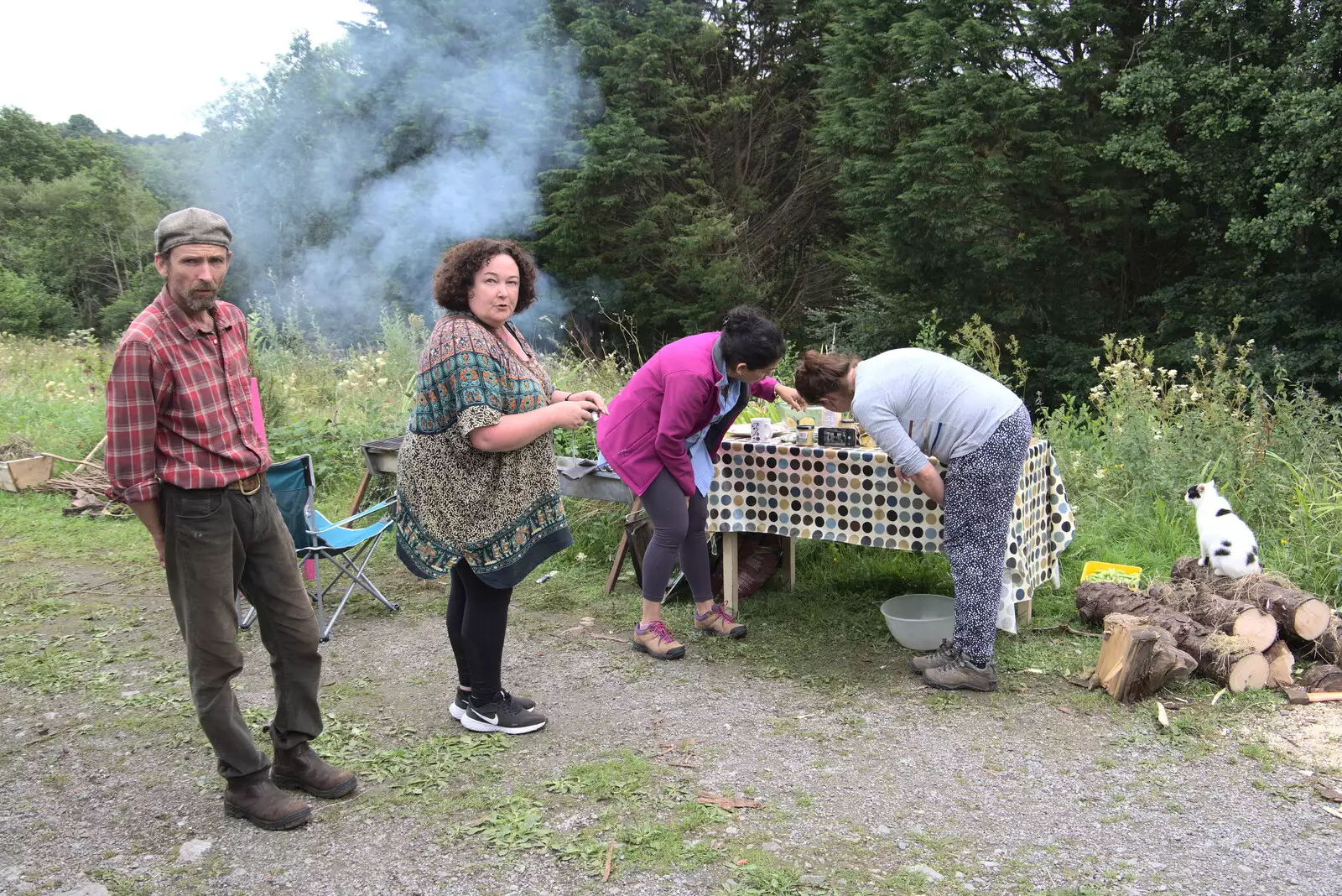 Philly and Louise, from A Trip to Manorhamilton, County Leitrim, Ireland - 11th August 2021