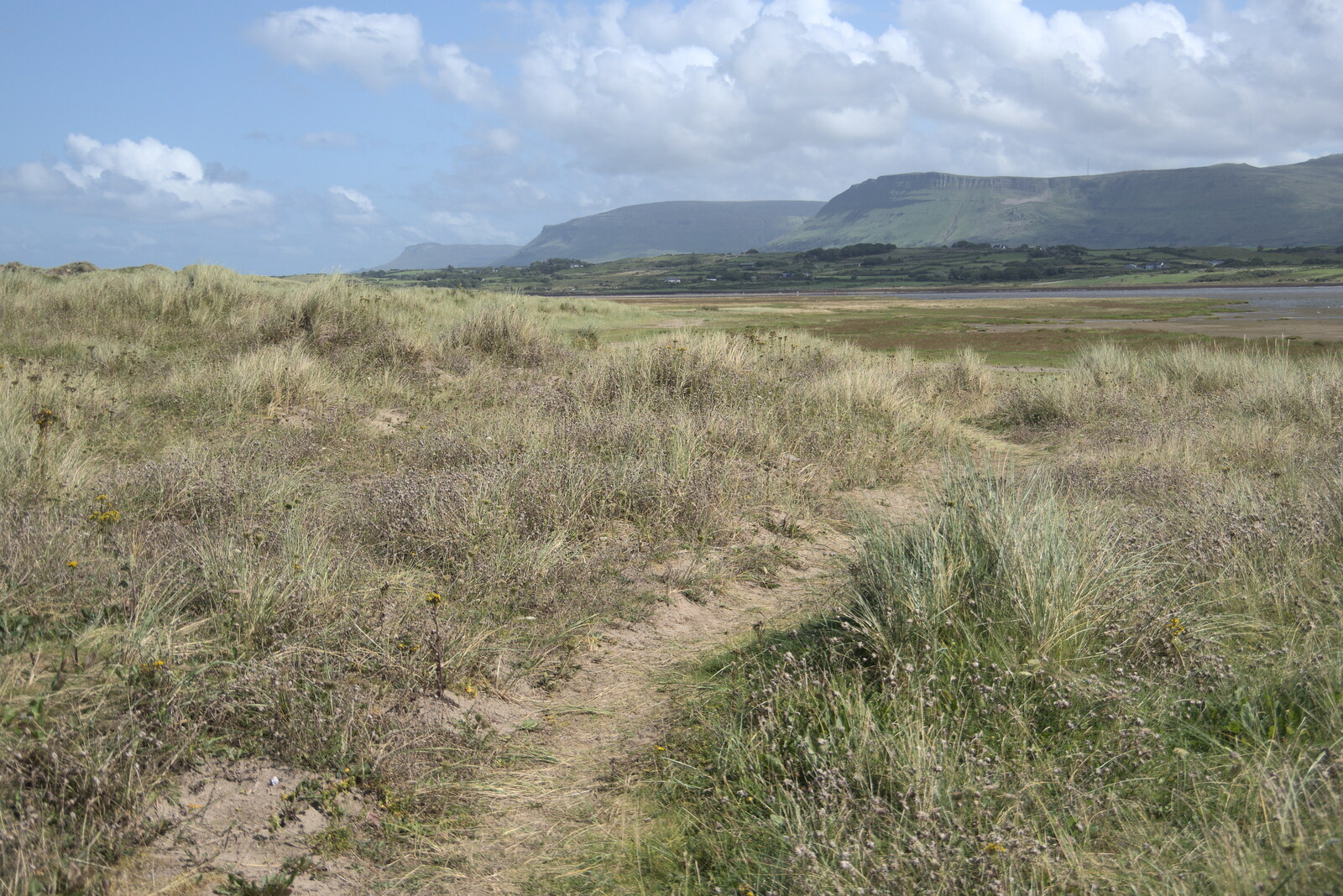 A Trip to Manorhamilton, County Leitrim, Ireland - 11th August 2021: Sand dunes and hills