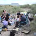 Another massed picnic on the beach, A Trip to Manorhamilton, County Leitrim, Ireland - 11th August 2021