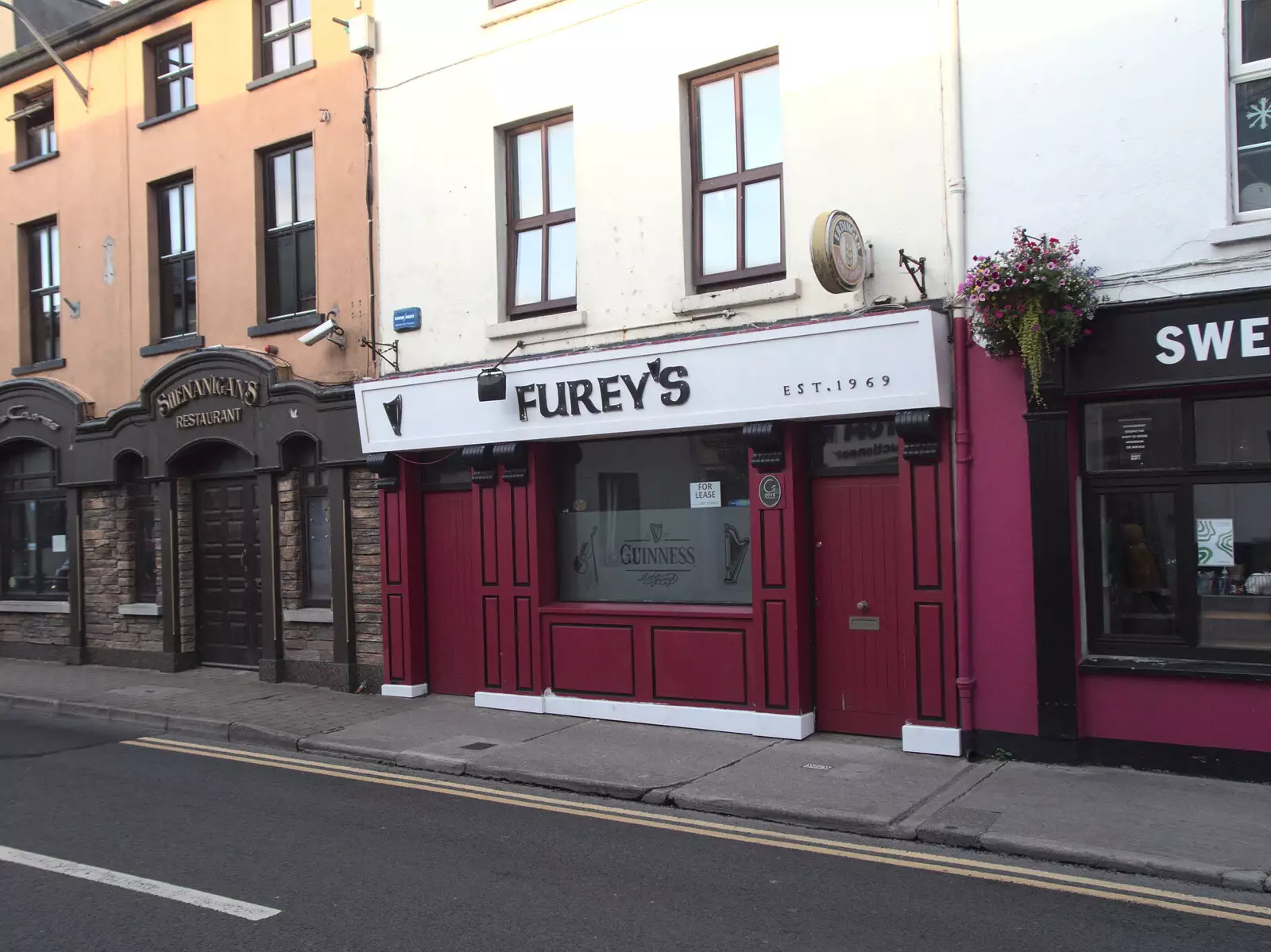 Furey's bar, since 1969, but no more, from Walks Around Benbulben and Carrowmore, County Sligo, Ireland - 13th August 2021