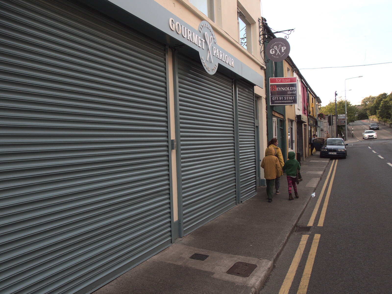 More shuttered shops from Walks Around Benbulben and Carrowmore, County Sligo, Ireland - 13th August 2021