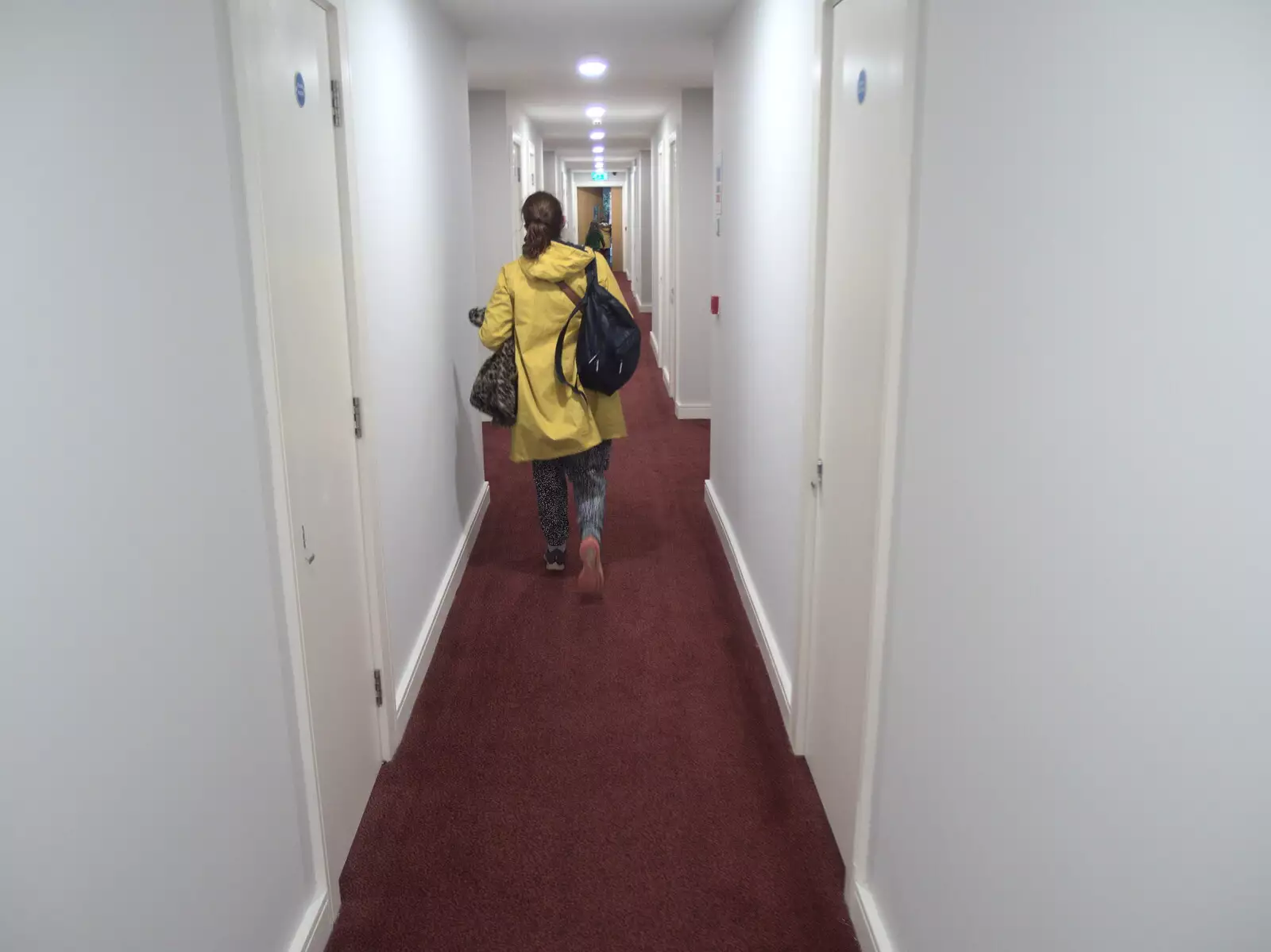 Back in the corridors of Benbulben Court, from Walks Around Benbulben and Carrowmore, County Sligo, Ireland - 13th August 2021