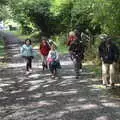 We head off on the path around Benbulben, Walks Around Benbulben and Carrowmore, County Sligo, Ireland - 13th August 2021