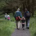 Philly, Rachel and Isobel, Walks Around Benbulben and Carrowmore, County Sligo, Ireland - 13th August 2021