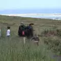 Off in the long grass, Walks Around Benbulben and Carrowmore, County Sligo, Ireland - 13th August 2021