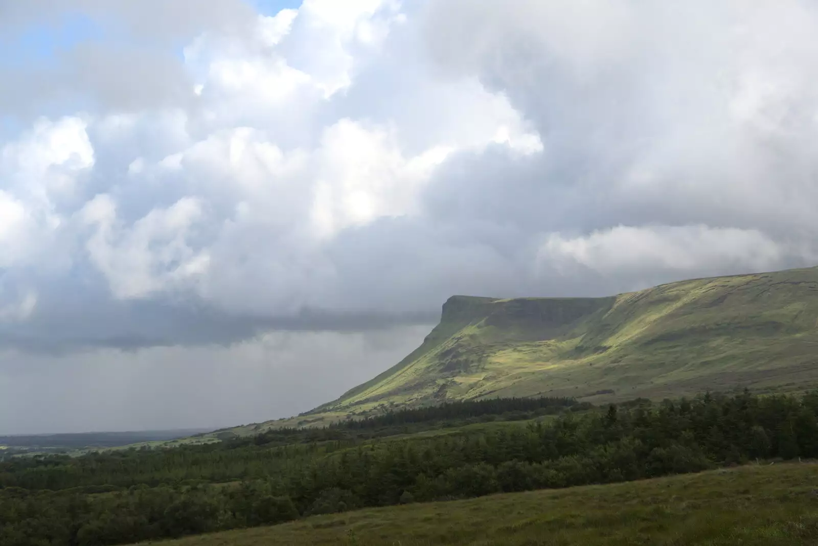 Another hill, from Walks Around Benbulben and Carrowmore, County Sligo, Ireland - 13th August 2021