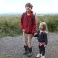 Fred and Rachel, Walks Around Benbulben and Carrowmore, County Sligo, Ireland - 13th August 2021