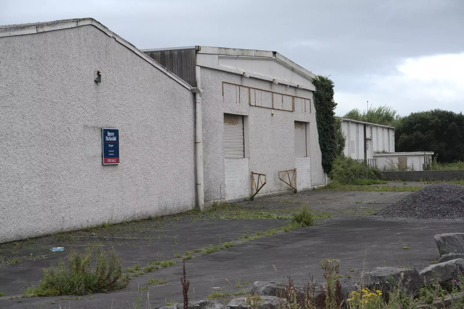 Derelict buildings in Ballytivnan, from Walks Around Benbulben and Carrowmore, County Sligo, Ireland - 13th August 2021