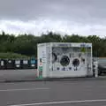 A mad outdoor launderette on the Bundoran Road, Walks Around Benbulben and Carrowmore, County Sligo, Ireland - 13th August 2021