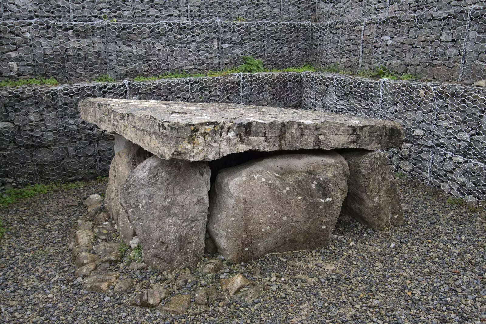 The Carrowmore passage grave, from Walks Around Benbulben and Carrowmore, County Sligo, Ireland - 13th August 2021