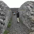 Philly waits for the children, Walks Around Benbulben and Carrowmore, County Sligo, Ireland - 13th August 2021