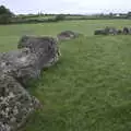 A stone circle, Walks Around Benbulben and Carrowmore, County Sligo, Ireland - 13th August 2021