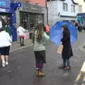 Davida bumps into someone from years ago, Walks Around Benbulben and Carrowmore, County Sligo, Ireland - 13th August 2021