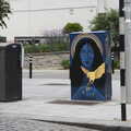Street art on a traffic light control box, Manorhamilton and the Street Art of Dún Laoghaire, Ireland - 15th August 2021