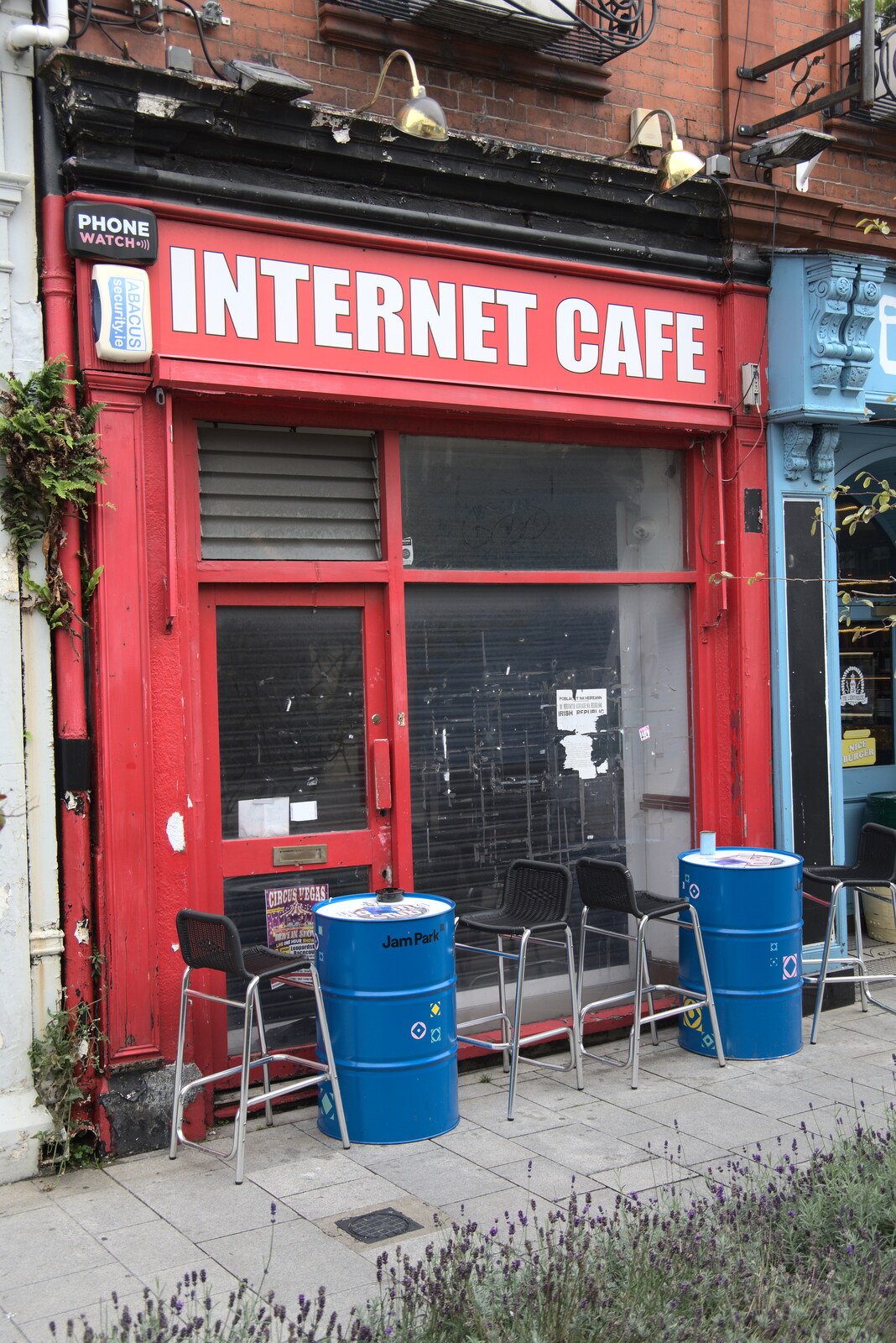A relic of the past: an Internet Café from Manorhamilton and the Street Art of Dún Laoghaire, Ireland - 15th August 2021