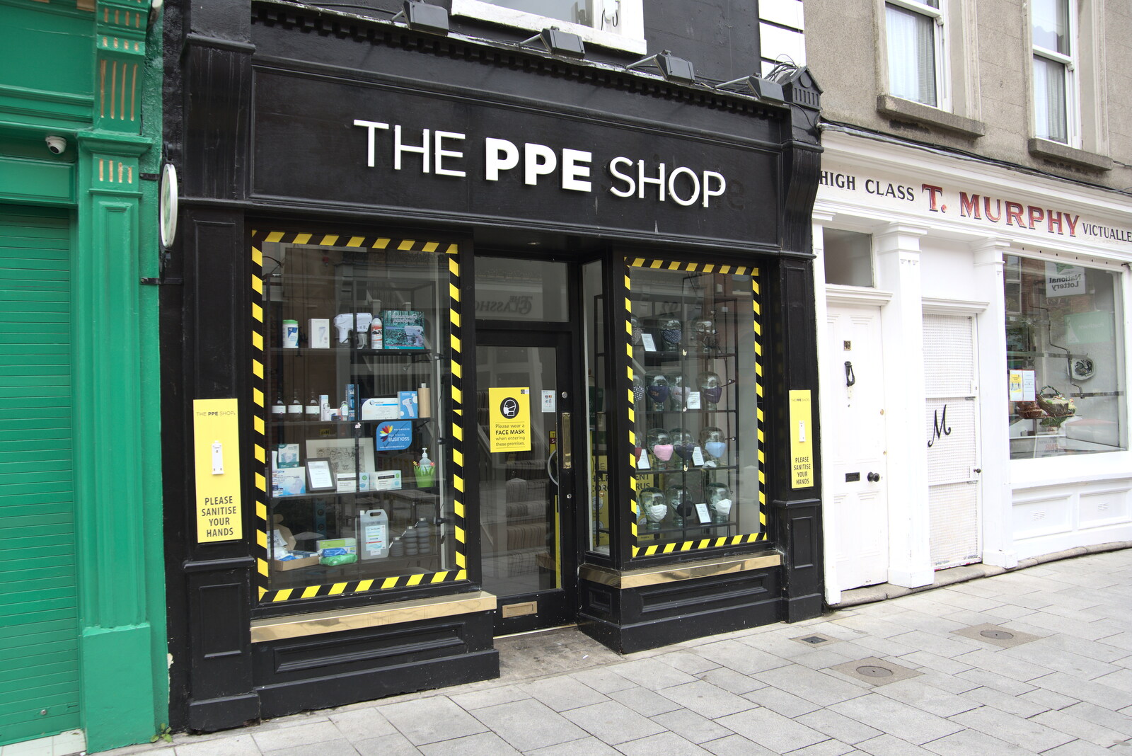 Shop of the moment: The PPE Shop from Manorhamilton and the Street Art of Dún Laoghaire, Ireland - 15th August 2021