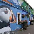 A giant puffin on Dunphy's Bar, Manorhamilton and the Street Art of Dún Laoghaire, Ireland - 15th August 2021