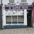 Super Tech derelict phone shop, Manorhamilton and the Street Art of Dún Laoghaire, Ireland - 15th August 2021