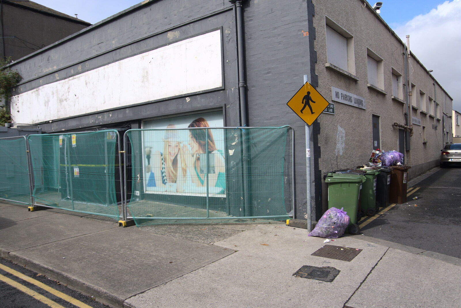 Another derelict shop from Manorhamilton and the Street Art of Dún Laoghaire, Ireland - 15th August 2021