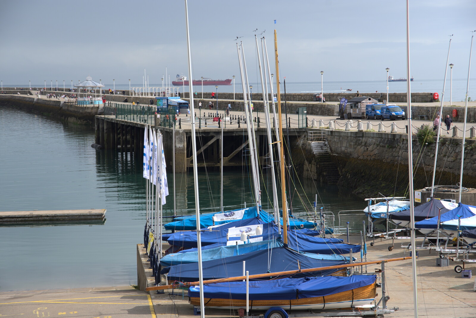 It's serene down at the East Pier from Manorhamilton and the Street Art of Dún Laoghaire, Ireland - 15th August 2021