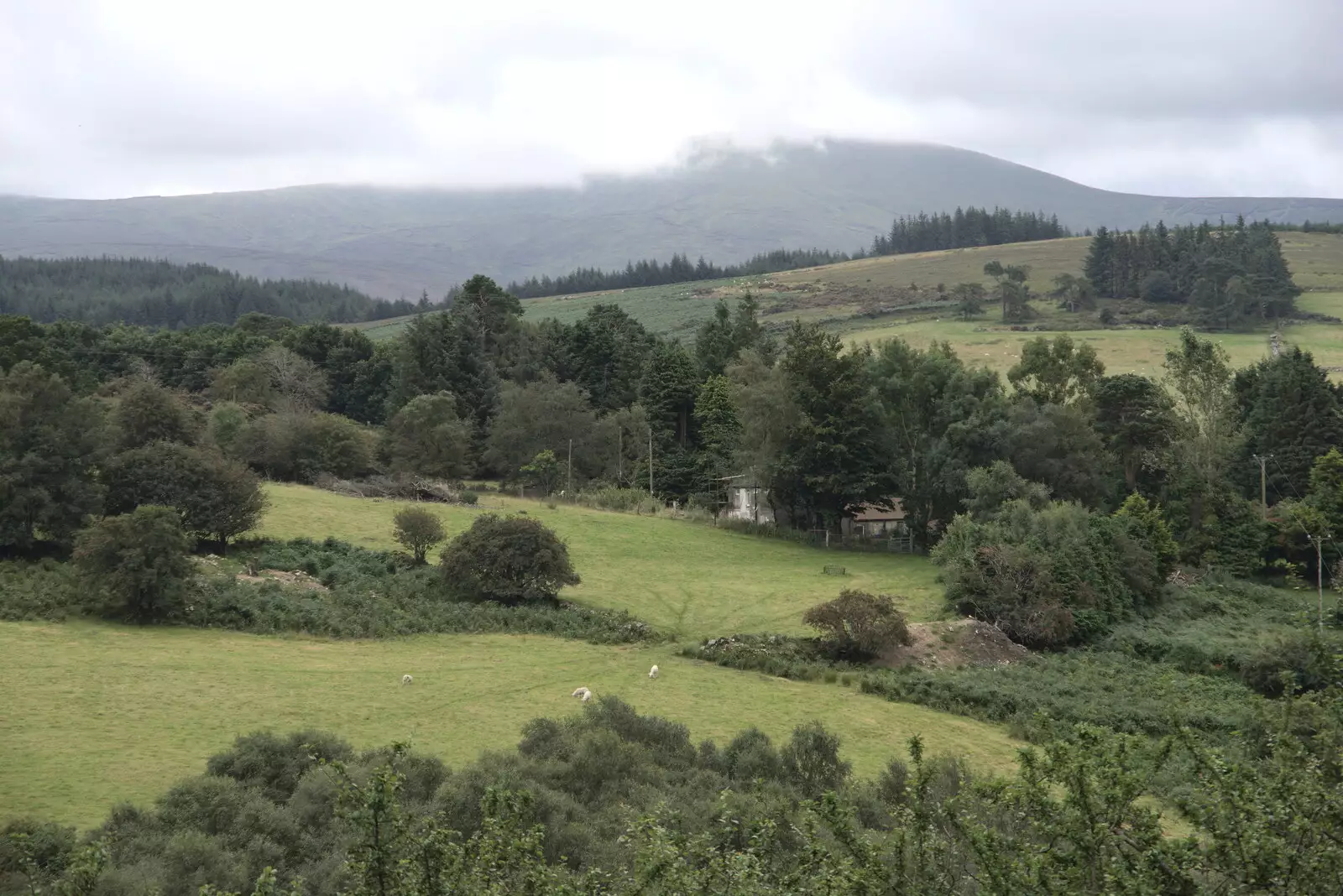 A view over the Wicklow mountains, from A Trip to Noddy's, and Dublin City Centre, Wicklow and Dublin, Ireland - 16th August 2021