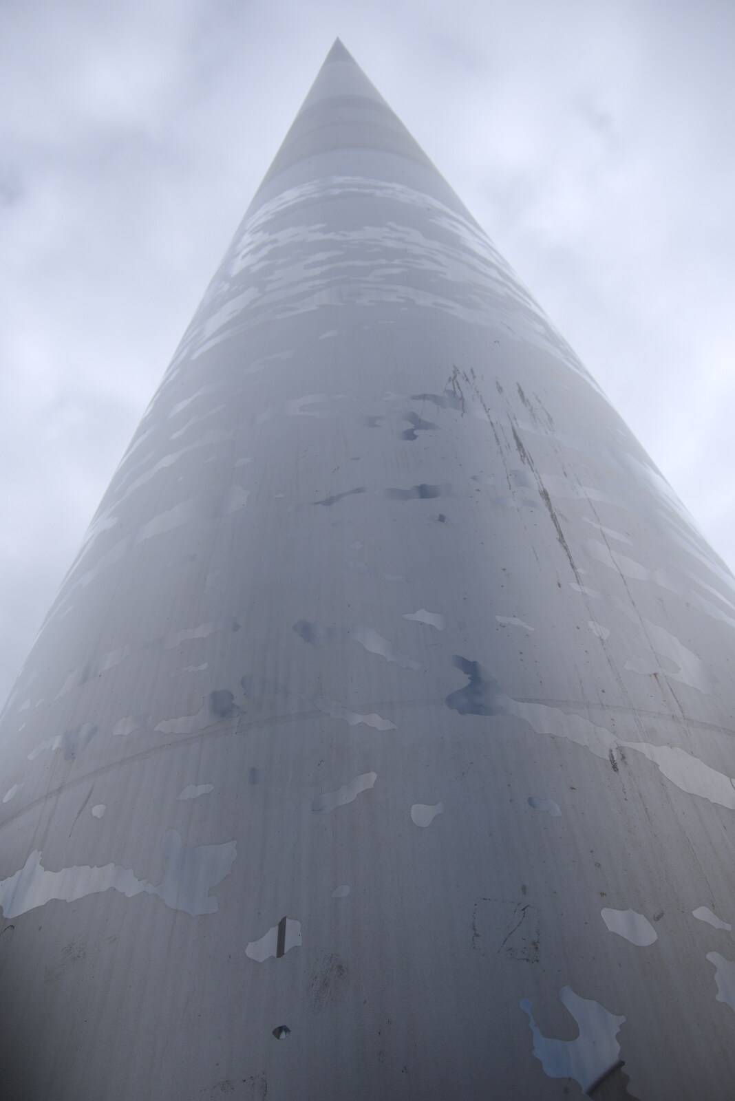 The 120-metre-high Monument of Light, or spike from A Trip to Noddy's, and Dublin City Centre, Wicklow and Dublin, Ireland - 16th August 2021
