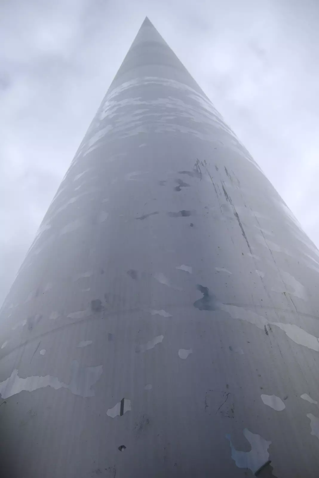 The 120-metre-high Monument of Light, or spike, from A Trip to Noddy's, and Dublin City Centre, Wicklow and Dublin, Ireland - 16th August 2021