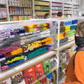 Fred looks at pens, A Trip to Noddy's, and Dublin City Centre, Wicklow and Dublin, Ireland - 16th August 2021