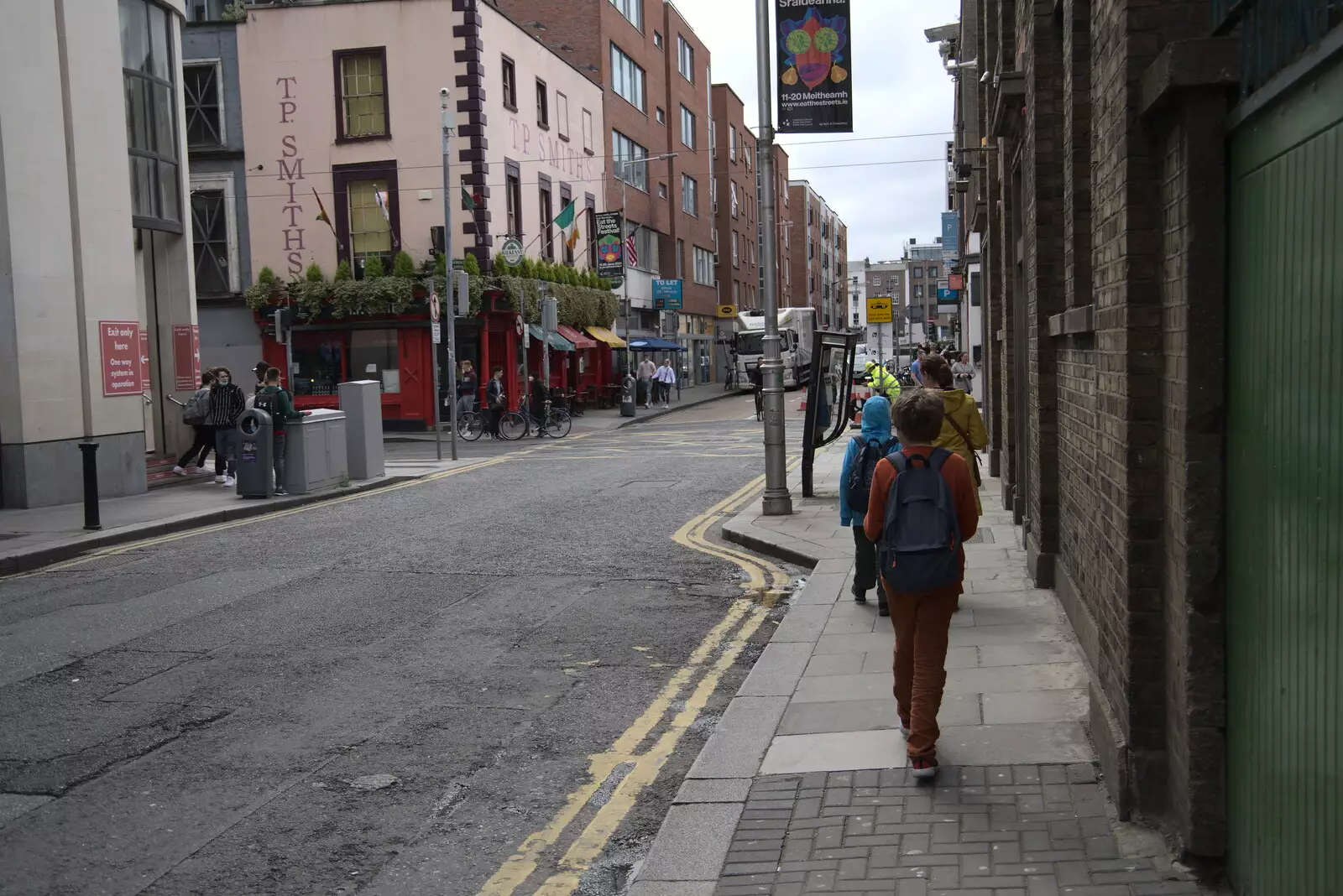 Fred on Jarvis Street, from A Trip to Noddy's, and Dublin City Centre, Wicklow and Dublin, Ireland - 16th August 2021