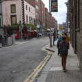 Fred on Jarvis Street, A Trip to Noddy's, and Dublin City Centre, Wicklow and Dublin, Ireland - 16th August 2021