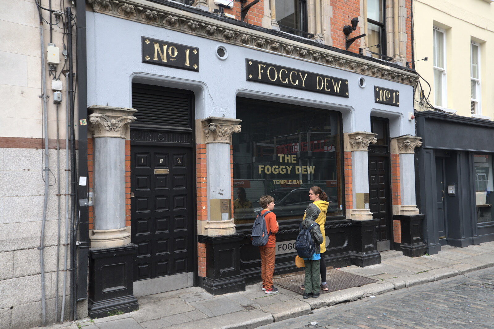 The legendary Foggy Dew, as in Fontaines DC from A Trip to Noddy's, and Dublin City Centre, Wicklow and Dublin, Ireland - 16th August 2021