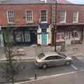 A view of the street from the restaurant window, The Guinness Storehouse Tour, St. James's Gate, Dublin, Ireland - 17th August 2021