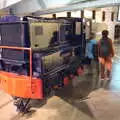 An old shunting diesel loco, The Guinness Storehouse Tour, St. James's Gate, Dublin, Ireland - 17th August 2021