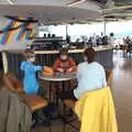 Harry, Fred and Isobel in the Gravity Bar, The Guinness Storehouse Tour, St. James's Gate, Dublin, Ireland - 17th August 2021