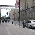 Isobel sorts a taxi out, The Guinness Storehouse Tour, St. James's Gate, Dublin, Ireland - 17th August 2021