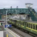 A DART train at Seapoint station, The Guinness Storehouse Tour, St. James's Gate, Dublin, Ireland - 17th August 2021