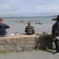 2021 Isobel, Harry and Louise look out to sea