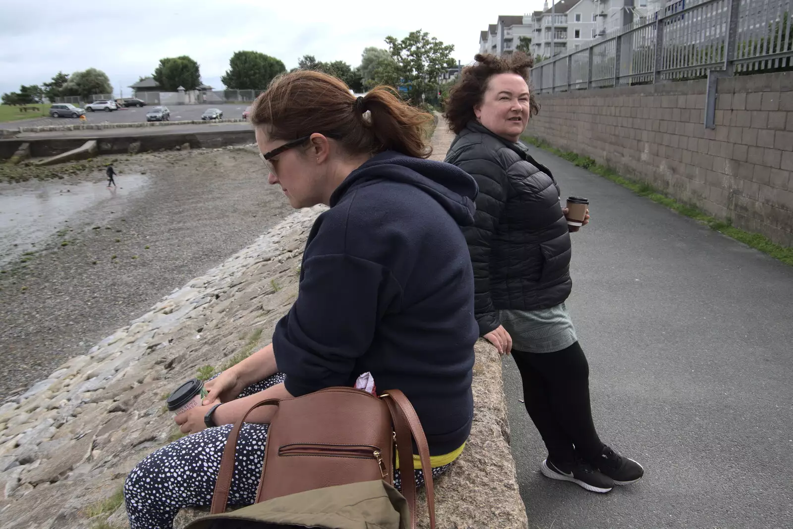 Isobel and Da Wheeze, from The Guinness Storehouse Tour, St. James's Gate, Dublin, Ireland - 17th August 2021