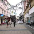 More wisteria on London Street, Dippy and the City Dinosaur Trail, Norwich, Norfolk - 19th August 2021