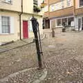 The Mandell's Court water pump, Dippy and the City Dinosaur Trail, Norwich, Norfolk - 19th August 2021