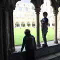 The boys hang around, Dippy and the City Dinosaur Trail, Norwich, Norfolk - 19th August 2021