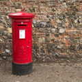 2021 A red GR post box