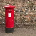 A red GR post box, Dippy and the City Dinosaur Trail, Norwich, Norfolk - 19th August 2021