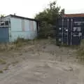 An abandoned haulage container, The BSCC at The Crown, Dickleburgh, Norfolk - 19th August 2021