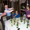 Someone gets pointed at a lot, Petay's Wedding Reception, Fanhams Hall, Ware, Hertfordshire - 20th August 2021